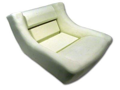 CA 4-Inch Seat Foam; Bottom (78-82 Corvette C3)