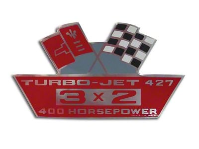 CA 427/400 Air Cleaner Decal (67-69 Corvette C2 & C3)