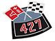 CA 427 Air Cleaner Decals (66-69 Corvette C2 & C3)