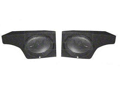 1978-1982 Corvette 45 Degree Tuck-Away Speaker Cabinet