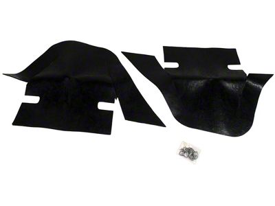 CA A-Arm Dust Covers with Stainless Steel Staples (Early 1968 Corvette C3)