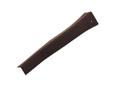 CA ABS Plastic Door Sill Extension; Passenger Side (88-96 Corvette C4)