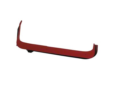 CA ABS Plastic Door Sill; Passenger Side (84-87 Corvette C4 Coupe)