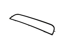 CA ABS Plastic Rear Window Frame; Dye to Match Black (73-77 Corvette C3 Coupe)