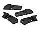 CA ABS Plastic Seat Hinge Covers; Unpainted (78-82 Corvette C3)