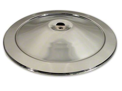 CA 1966-1972 Corvette Air Cleaner Lid. Triple Chrome Plated with Silk Screen Imprint