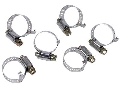 CA 1963-1967 Corvette Air Conditioning Hose Clamp Set