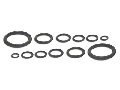 CA Air Conditioning O-Ring Seals; 12-Piece (63-82 Corvette C2 & C3)