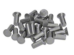 CA Aluminum Body Assembly Rivets; Countersunk Flat Head; 3/16 x 1/2 (53-67 Corvette C1 & C2)