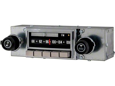 AM/FM Factory Look Stereo Radio with Bluetooth and Upgraded Power Supply (72-76 Corvette C3)