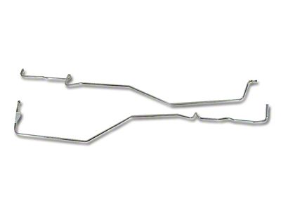 CA 1968-1974 Corvette Automatic Transmission Cooler Lines. Stainless Steel Big Block