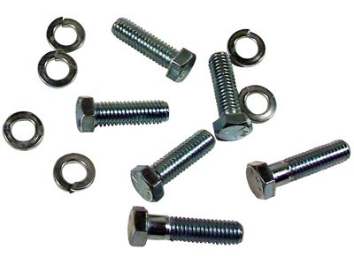 CA Bell Housing Bolts; 6-Pieces (62-67 Corvette C1 & C2 w/ Automatic Transmission)