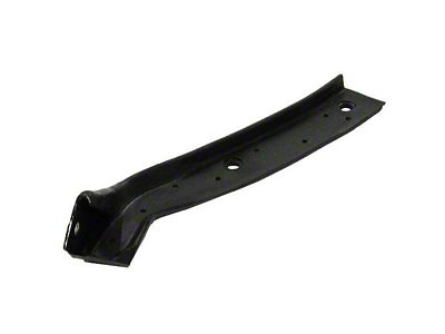 CA Body Hinge Pillar Weatherstrip with Fasteners; Driver or Passenger Side (63-67 Corvette C2 Coupe)