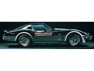 CA 1978 Corvette Body Stripe Decal Kit. Pace Car