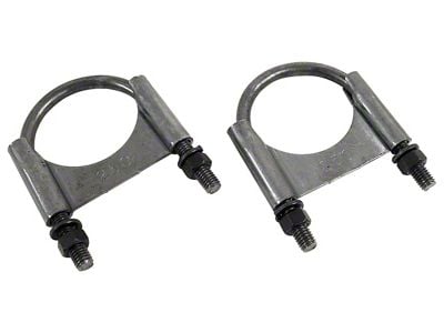 CA 1964-1967 Corvette Center Exhaust Hanger Clamps. 2.5 Inch