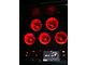 CA 1968-1976 Corvette Complete Dash/Console Led Upgrade Kit - Red