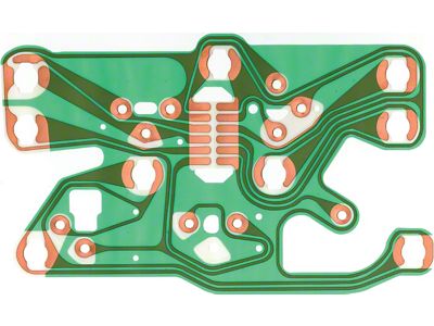 CA Console Gauges Printed Circuit (77-82 Corvette C3)