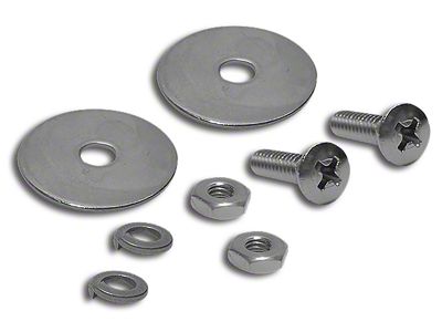 CA Convertible Top Rear Latch Screw Set (63-67 Corvette C2 Convertible)