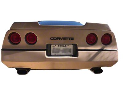 1984-1990 Corvette Custom Painted Wicker Bill Spoiler - Automotive Adhesive Attachment