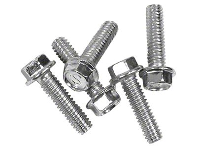 CA Dash Cluster Housing Bolts; 5-Pieces (58-62 Corvette C1)