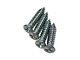 CA Dash Pad End Cap Screws; 4-Pieces (58-62 Corvette C1)