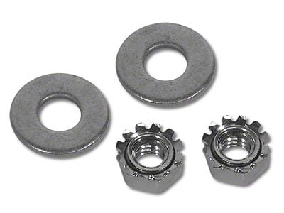 CA Dash Pad Nuts and Washers (63-67 Corvette C2)