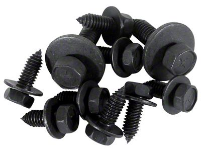 CA Decklid Hinge Screw Set (63-75 Corvette C2 & C3)