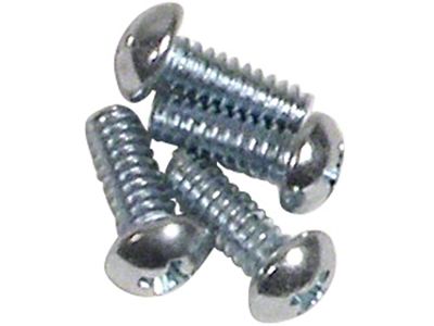 CA Decklid Latch Screws; 4-Pieces (58-62 Corvette C1)