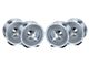 CA Direct-Bolt Knock-Off Natural 4-Wheel Kit; 15x6 (63-64 Corvette C2)