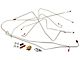 CA 1953-1962 Corvette Disc Brake Line Kit with Valve