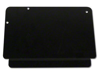 CA Door Access Plate; Rear Driver Side (63-65 Corvette C2)