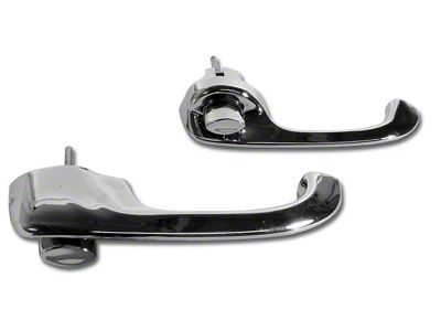 1965-1967 Corvette Door Handle Assemblies. Outside - Import