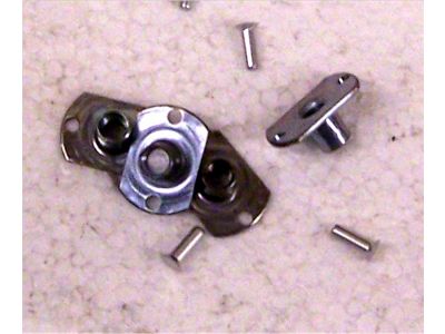 CA 1965 Corvette Door Handle T-Nut and Rivet Set