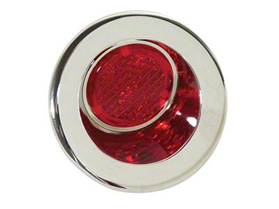 CA Door Panel Reflector; 1-Piece (58-62 Corvette C1)