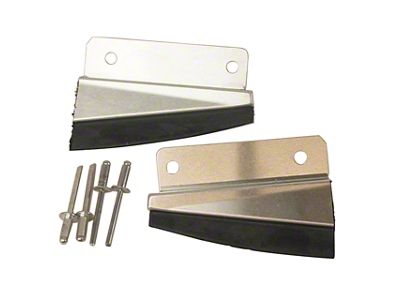 CA 1979-1982 Corvette Door Sill Water Diverters. 79 Late Replacement