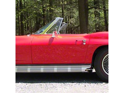 CA 1963-1964 Corvette Door Skin. Outer Convertible Driver Side