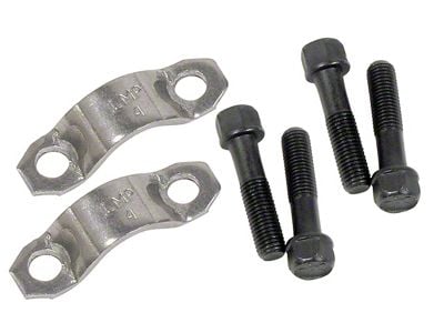 CA Driveshaft U-Joint Retainer Straps and Bolts (68-81 Corvette C3)