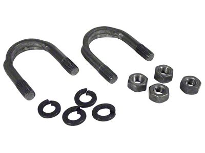 CA Driveshaft U-Joint U-Bolt With Washers and Nuts (53-82 Corvette C1, C2 & C3)