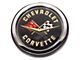 CA Emblem Assembly; Rear; Gold (1962 Corvette C1)