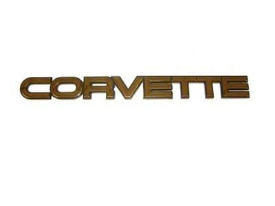 CA 1991-1996 Corvette Emblem/Letter Set - Gold