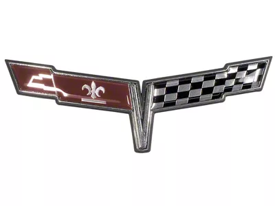 CA 1980 Corvette Emblem. Nose