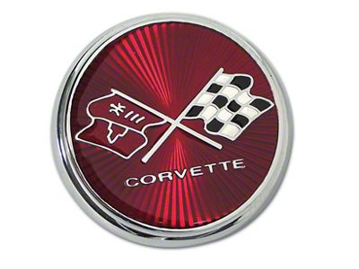 CA 1975-1976 Corvette Emblem. Nose