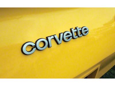 CA 1980-1982 Corvette Emblem. Rear