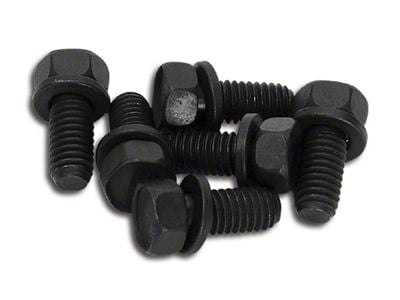 CA Engine Mount Bolt Set; 6-Piece (63-67 Corvette C2)