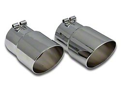 CA 1985-1991 Corvette Exhaust Extensions. Angle Cut 4pc Set 100% SS