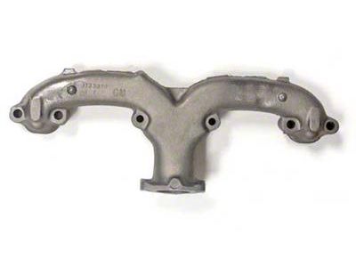 CA 1957 Corvette Exhaust Manifold. Passenger Side 2 Inch - Dated