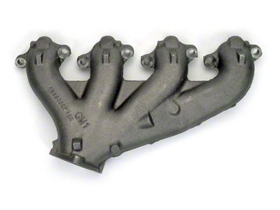 CA 1966-1974 Corvette Exhaust Manifold. Passenger Side Big Block without Air Injection Reactor - Dated