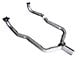 CA 1986-1990 Corvette Exhaust Pipe. Front Y without Preconverter