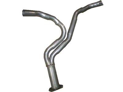 CA 1982 Corvette Exhaust Pipe. Rear Y Aluminized