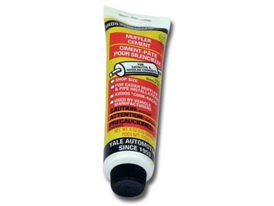 CA 1953-1982 Corvette Exhaust Pipe Sealer. 6 Oz Tube